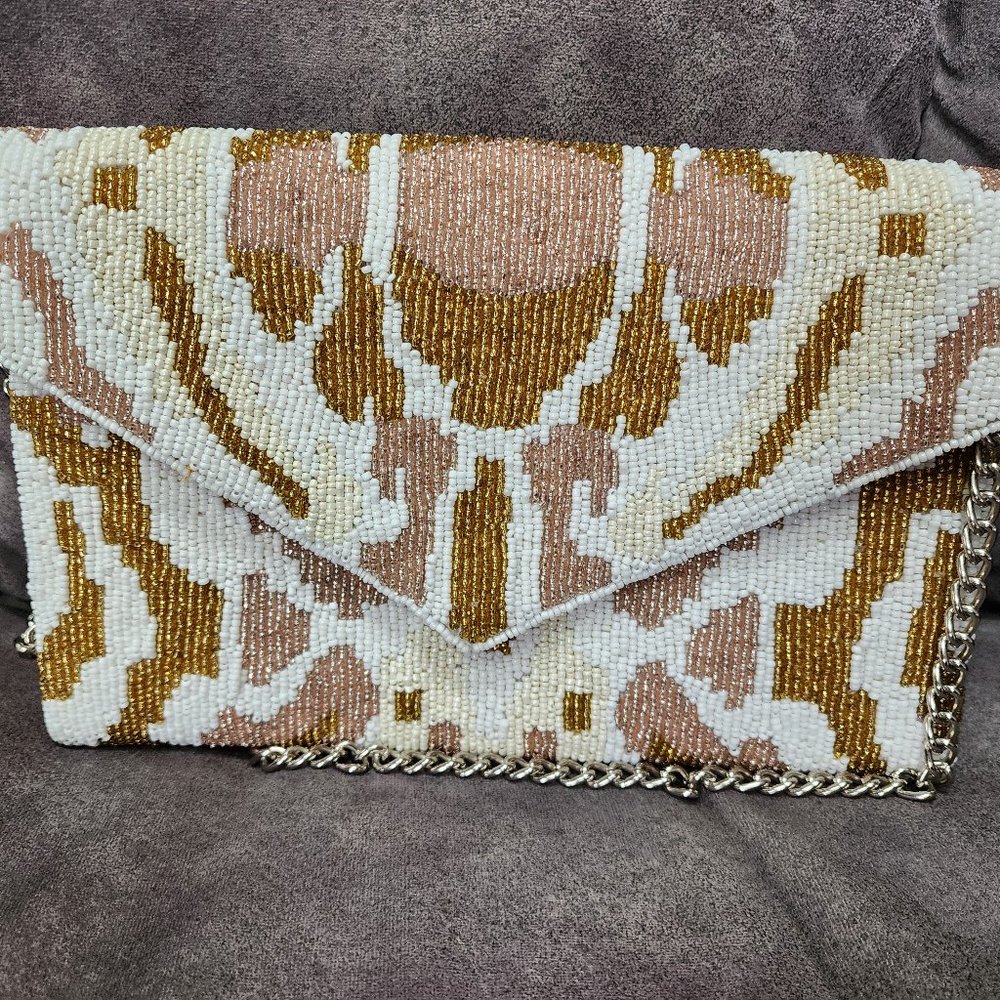 America and Beyond Fully Embellished Envelope Crossbody Wild Nights